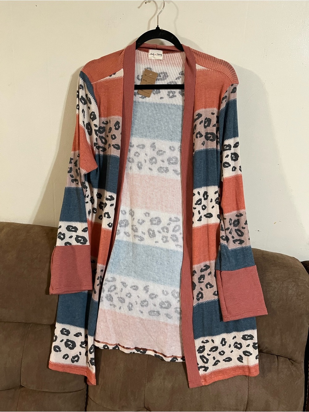 NWT Boutique Lovely Melody Sweater Cardigan Size XL - Picture 1 of 1